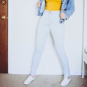 Light Wash American Apparel Easy Jeans